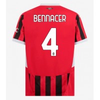 Camiseta AC Milan Ismael Bennacer #4 Primera Equipación 2024-25 manga corta